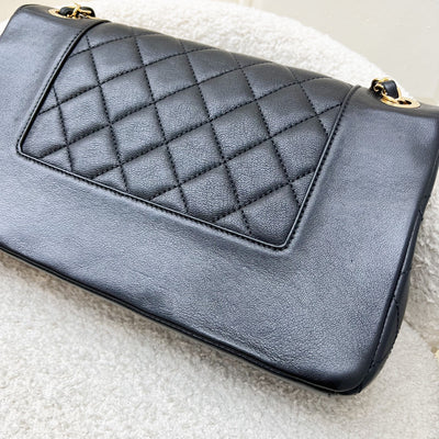 Chanel Large Mademoiselle Flap in Black Calfskin and GHW
