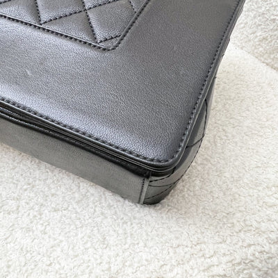 Chanel Large Mademoiselle Flap in Black Calfskin and GHW