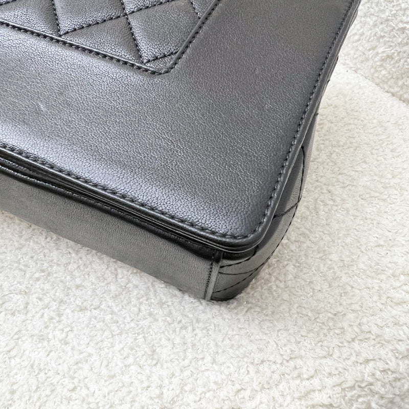 Chanel Large Mademoiselle Flap in Black Calfskin and GHW