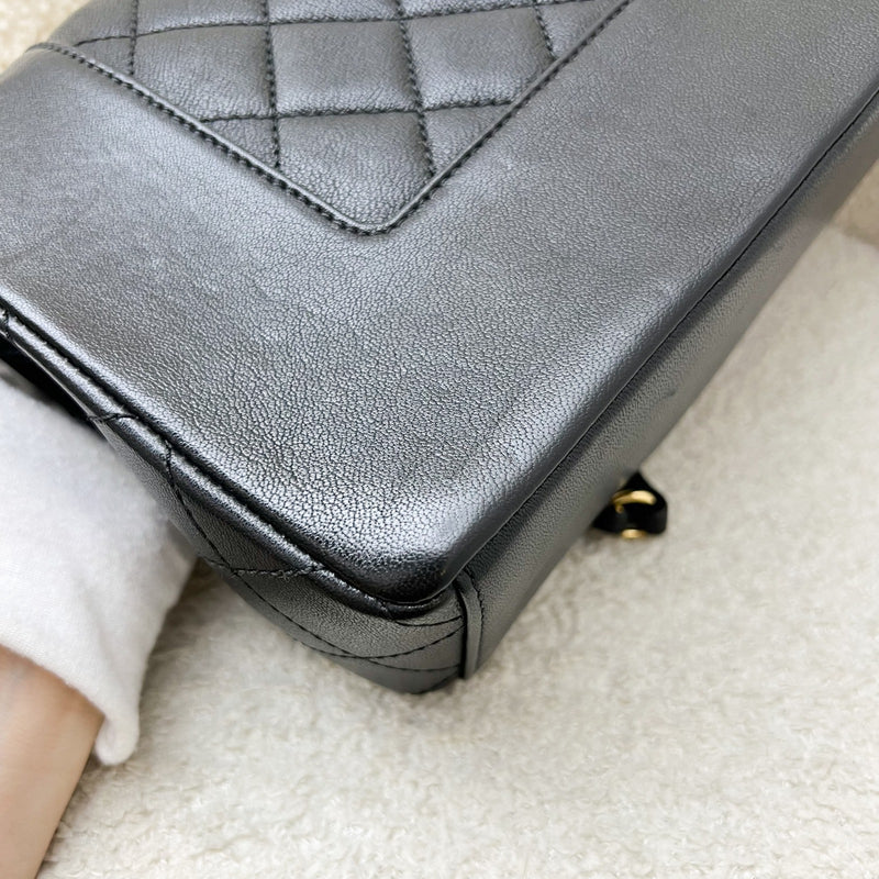 Chanel Large Mademoiselle Flap in Black Calfskin and GHW