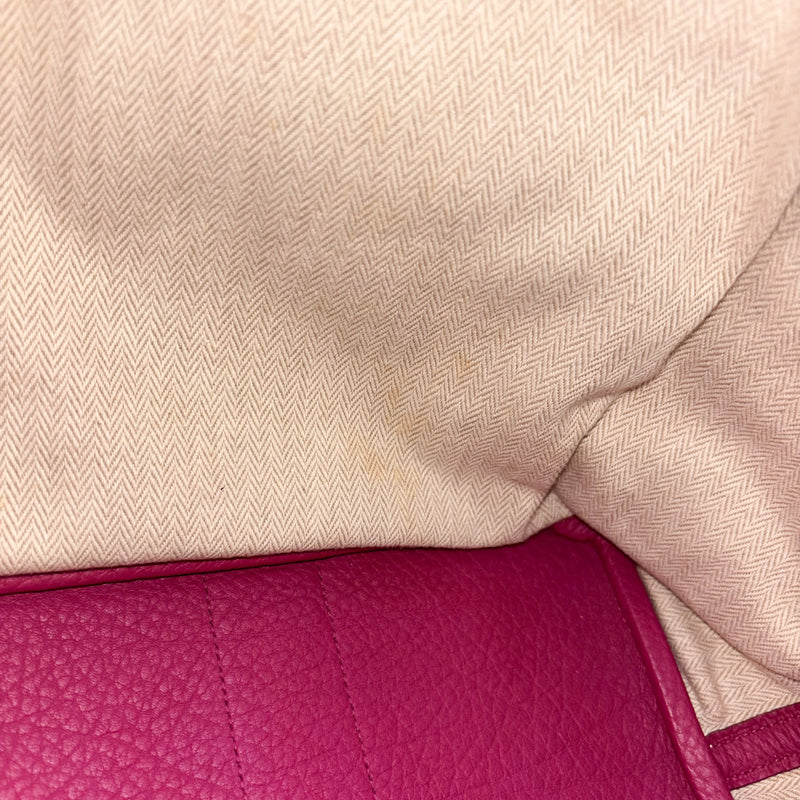 Hermes Garden Party 36 in Purple Negonda Leather and PHW