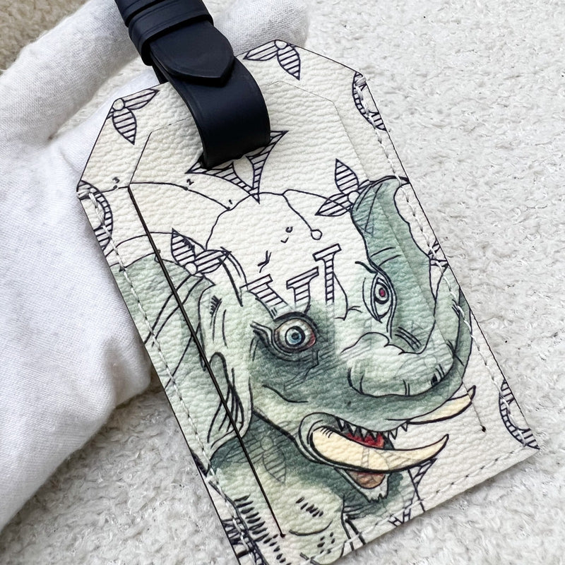 LV Dune Elephant Luggage Tag