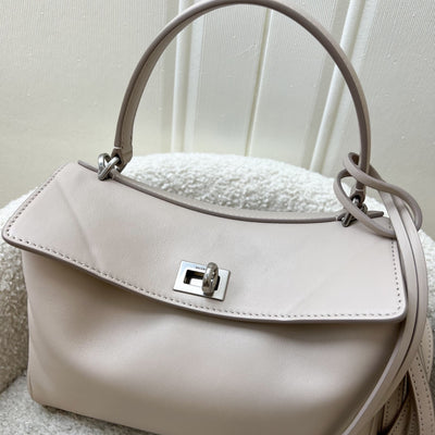 Balenciaga Rodeo Mini in Beige Smooth Calfskin and SHW (Model: 795456)