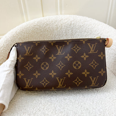 LV Pochette Accessoires in Monogram Canvas and GHW