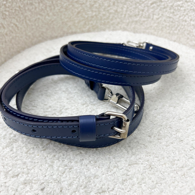 LV Alma BB in Indigo Epi Leather SHW (with Extra LV Adjustable Strap)