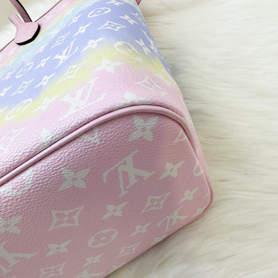 LV Neverfull MM in Escale Pastel in GHW