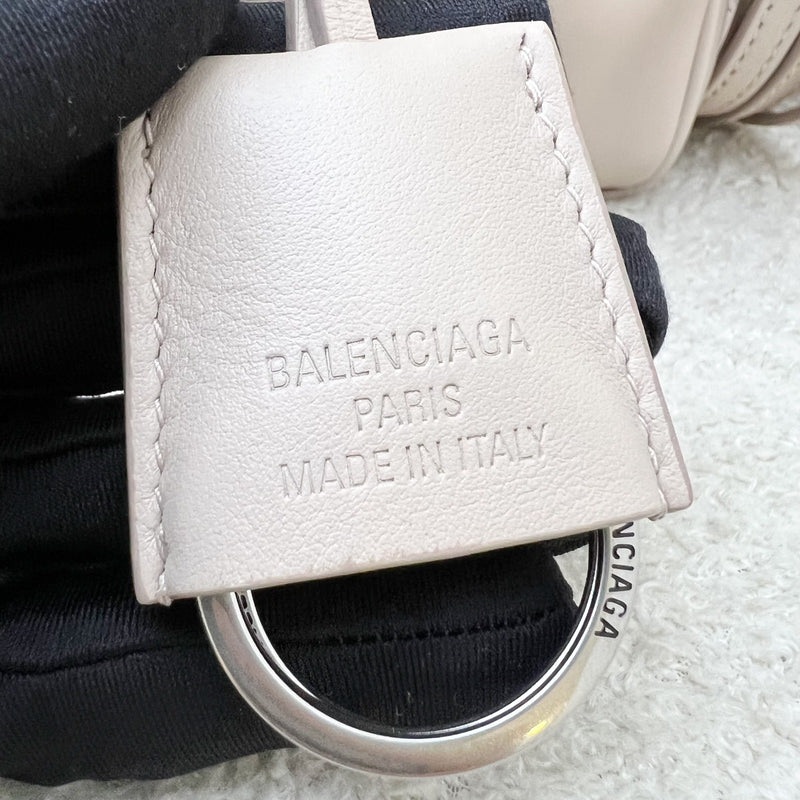 Balenciaga Rodeo Mini in Beige Smooth Calfskin and SHW (Model: 795456)