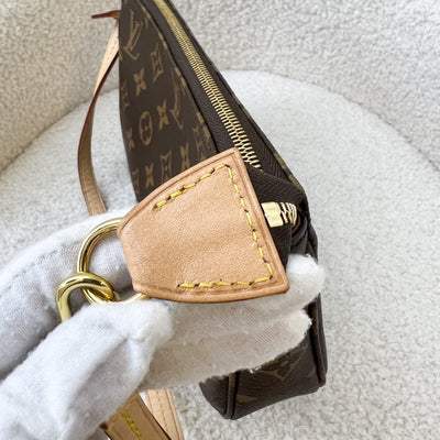 LV Pochette Accessoires in Monogram Canvas and GHW