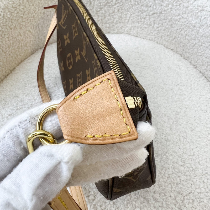 LV Pochette Accessoires in Monogram Canvas and GHW