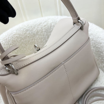 Balenciaga Rodeo Mini in Beige Smooth Calfskin and SHW (Model: 795456)