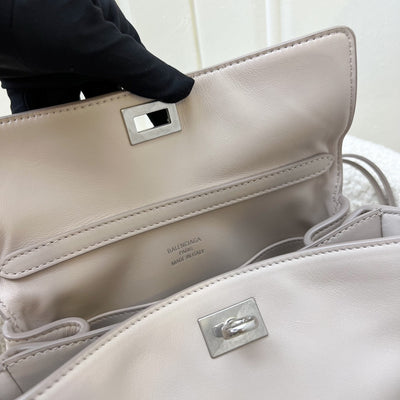 Balenciaga Rodeo Mini in Beige Smooth Calfskin and SHW (Model: 795456)