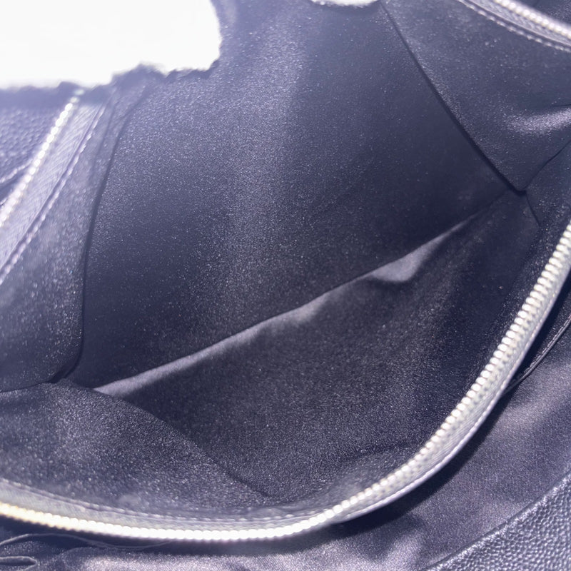 Chanel Seasonal Large Tote with CC Logo Charm in Black Caviar and SHW (Model: A68454)