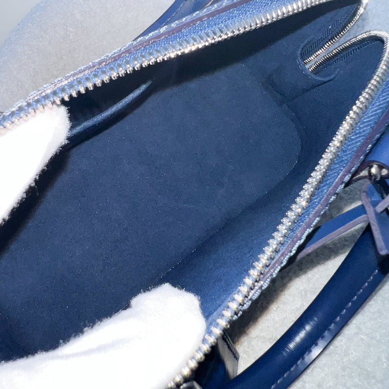 LV Alma BB in Indigo Epi Leather SHW (with Extra LV Adjustable Strap)