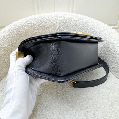Chanel Small 20cm Boy Flap in Black Caviar and AGHW (Model: A67085)