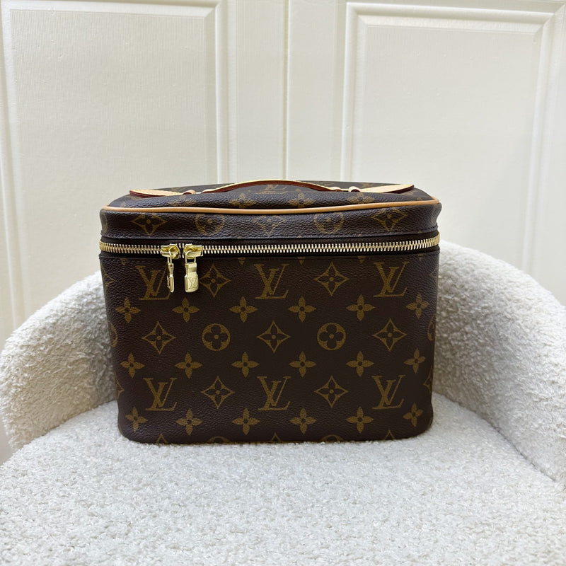 LV Nice BB Toiletry Pouch in Monogram Canvas GHW