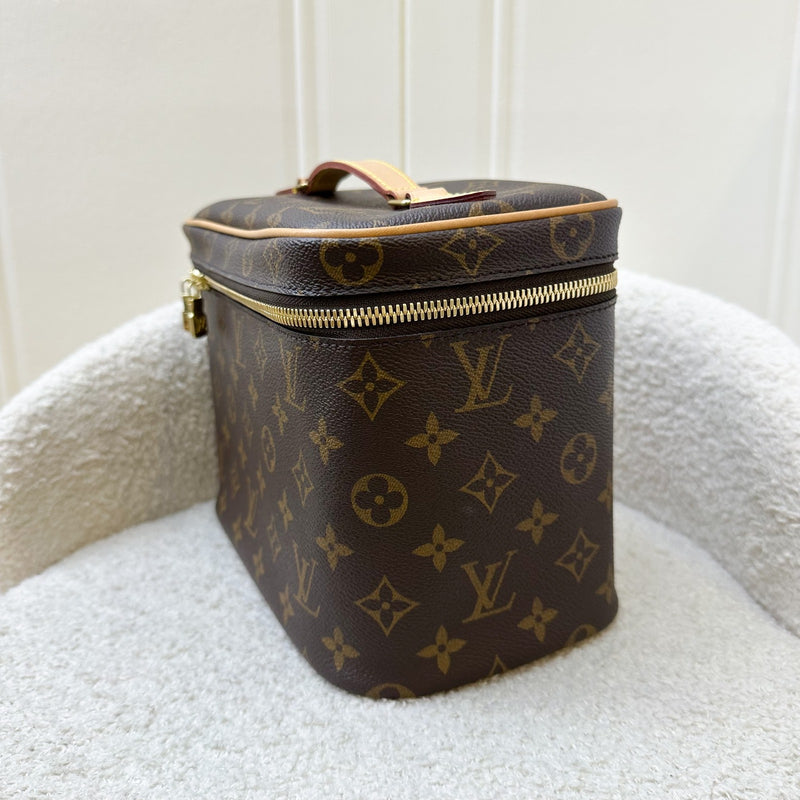 LV Nice BB Toiletry Pouch in Monogram Canvas GHW