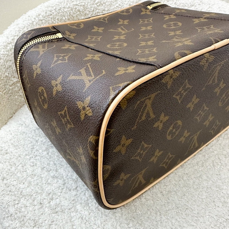 LV Nice BB Toiletry Pouch in Monogram Canvas GHW