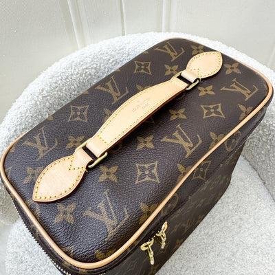 LV Nice BB Toiletry Pouch in Monogram Canvas GHW