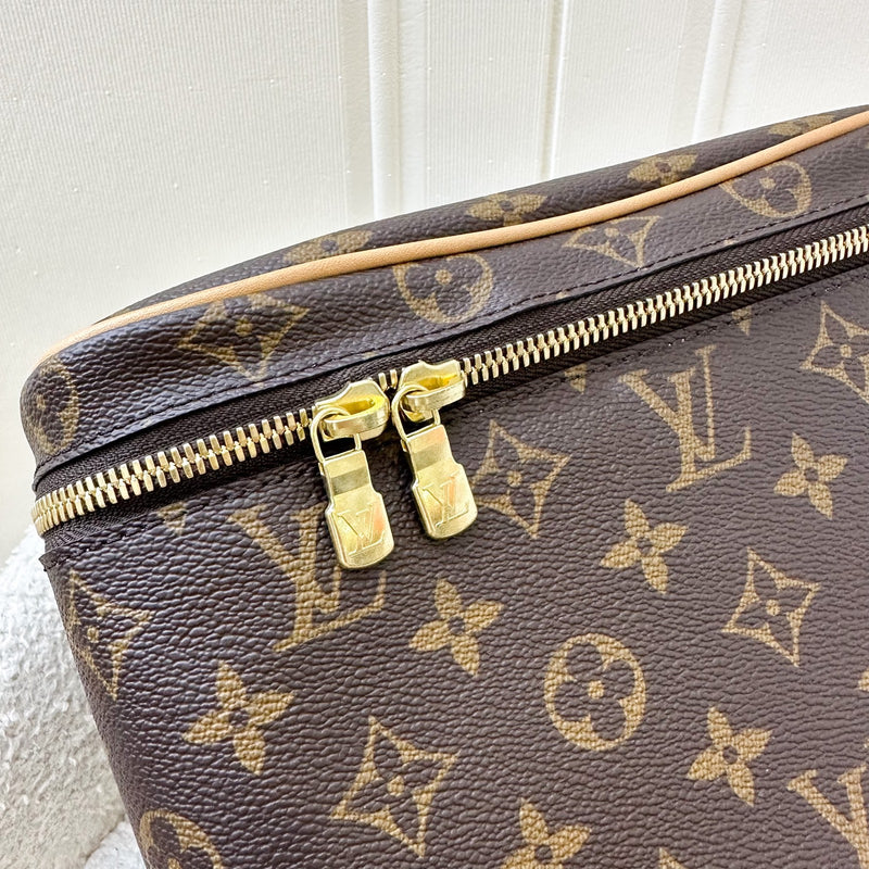 LV Nice BB Toiletry Pouch in Monogram Canvas GHW