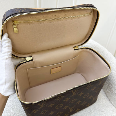 LV Nice BB Toiletry Pouch in Monogram Canvas GHW