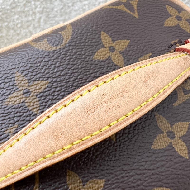 LV Nice Nano Monogram Canvas in GHW (Model: M44936)