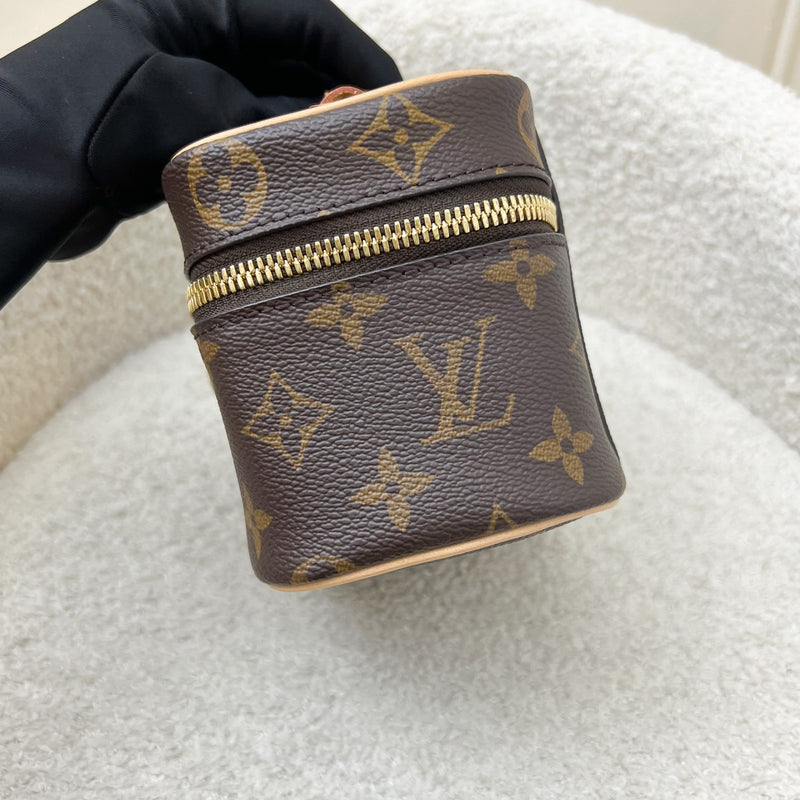 LV Nice Nano Monogram Canvas in GHW (Model: M44936)