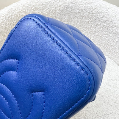 Chanel Pearl Crush Small Vanity in 22B Blue Lambskin and AGHW