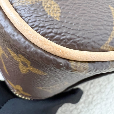 LV Nice Nano Monogram Canvas in GHW (Model: M44936)