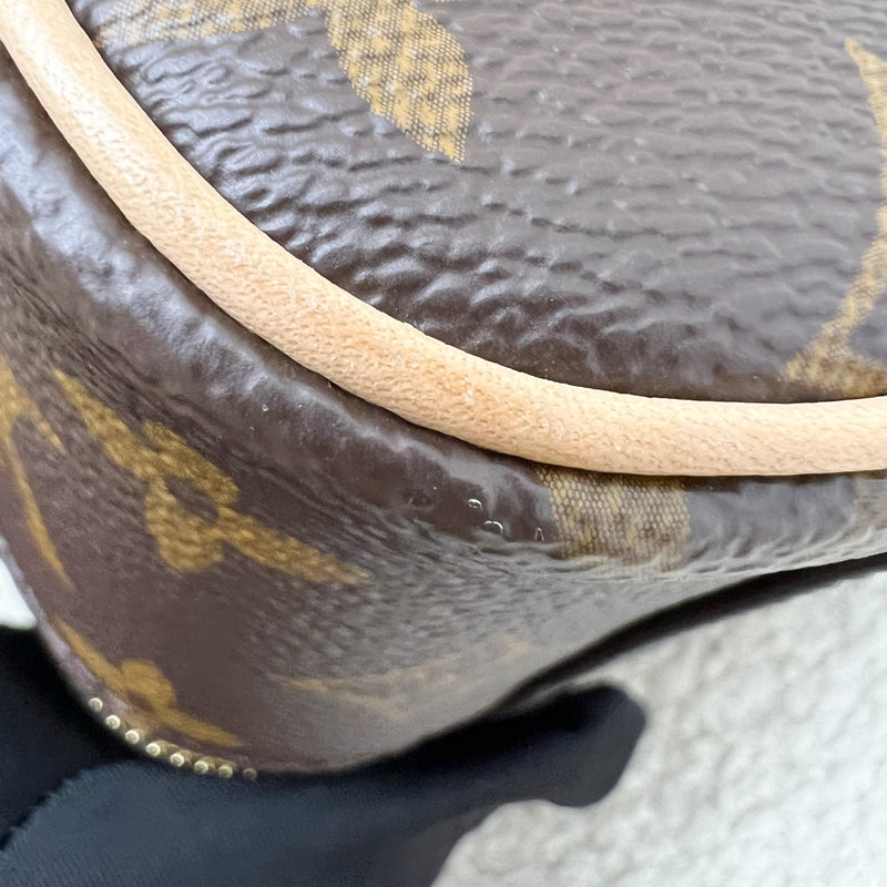 LV Nice Nano Monogram Canvas in GHW (Model: M44936)