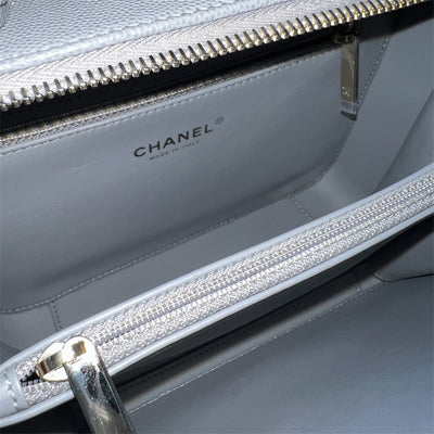 Chanel Medium Filigree Vanity in Grey Caviar and AGHW