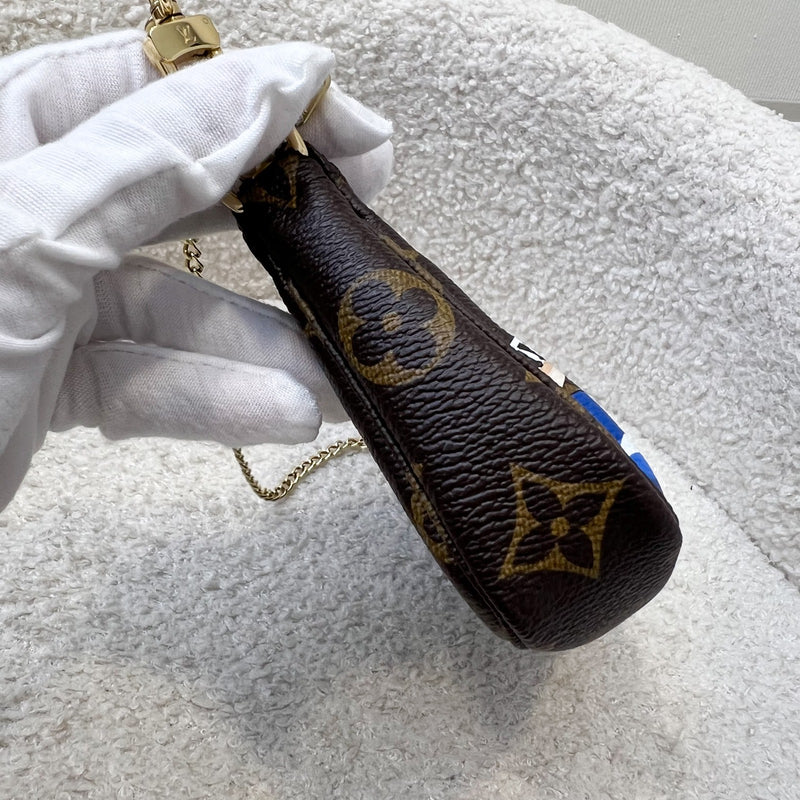 LV Mini Pochette Accessoires Christmas 2019 Vivienne in Venice Monogram Canvas GHW