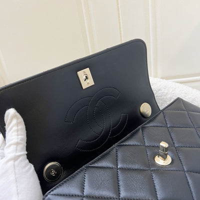 Chanel Trendy CC Small Flap in Black Lambskin and GHW