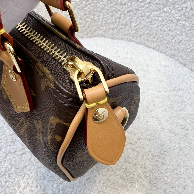 LV Nano Speedy in Monogram Canvas and GHW
