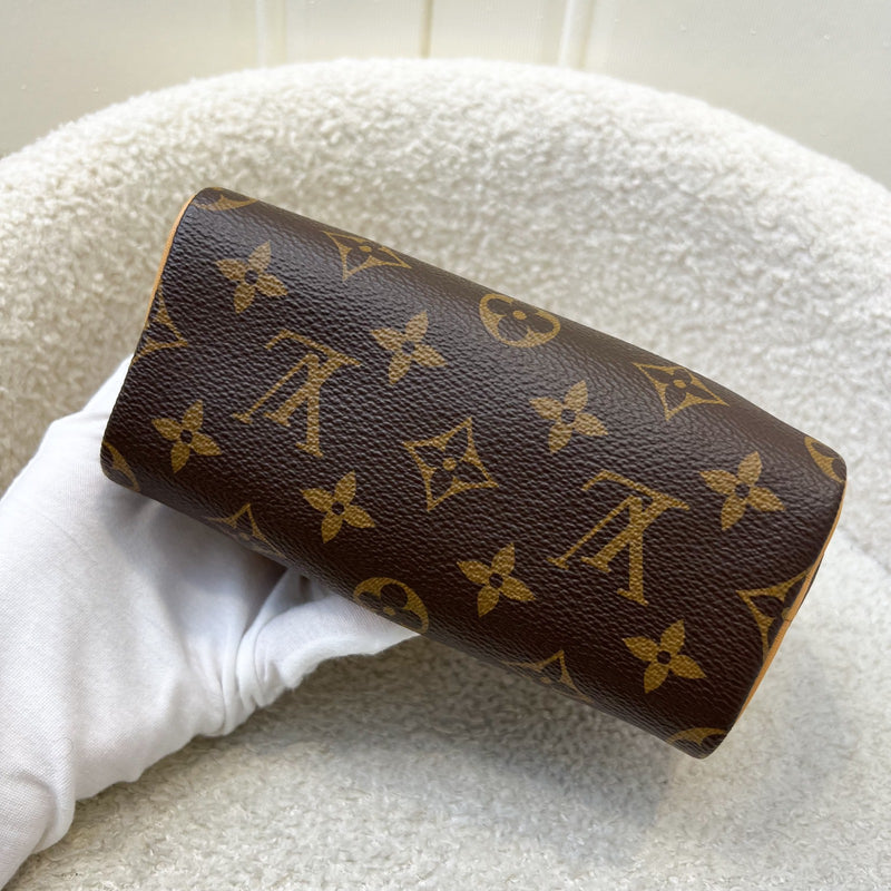 LV Nano Speedy in Monogram Canvas and GHW