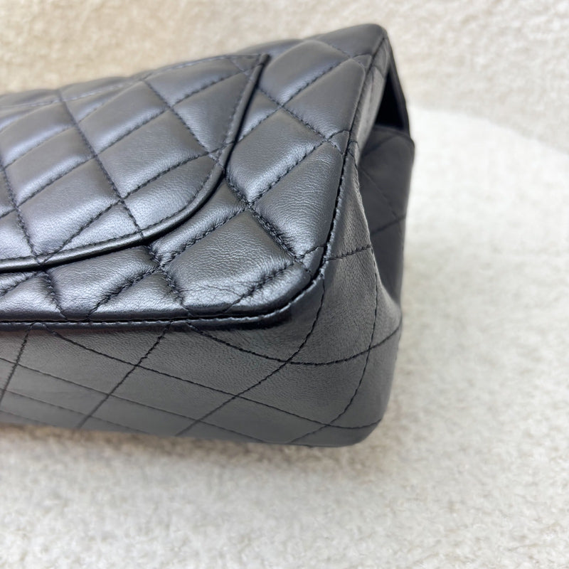 Chanel So Black Classic Mini Rectangle Flap in Black Lambskin and Black HW (Model: A69900)