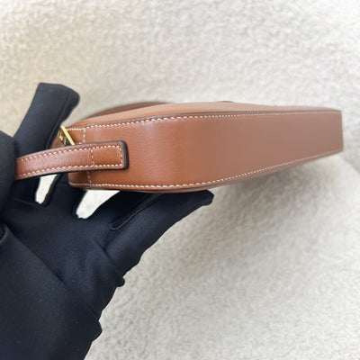 Celine Mini Camera Shoulder Bag in Tan Calfskin and GHW (Model:: 10J583DR8.04LU)