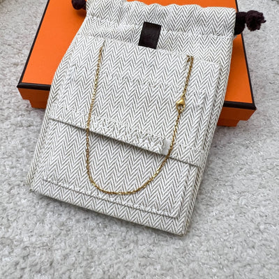 Hermes Pop H Pendant in Blanc White Enamel and GHW