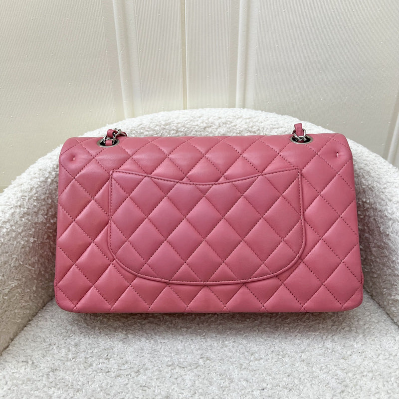 Chanel Medium Classic Flap CF in Pink Lambskin and SHW