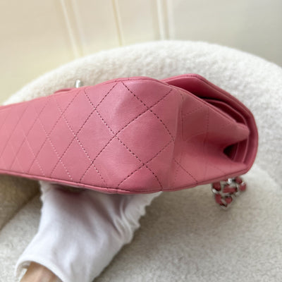 Chanel Medium Classic Flap CF in Pink Lambskin and SHW