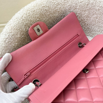 Chanel Medium Classic Flap CF in Pink Lambskin and SHW