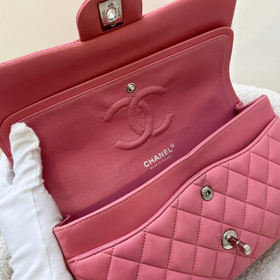 Chanel Medium Classic Flap CF in Pink Lambskin and SHW