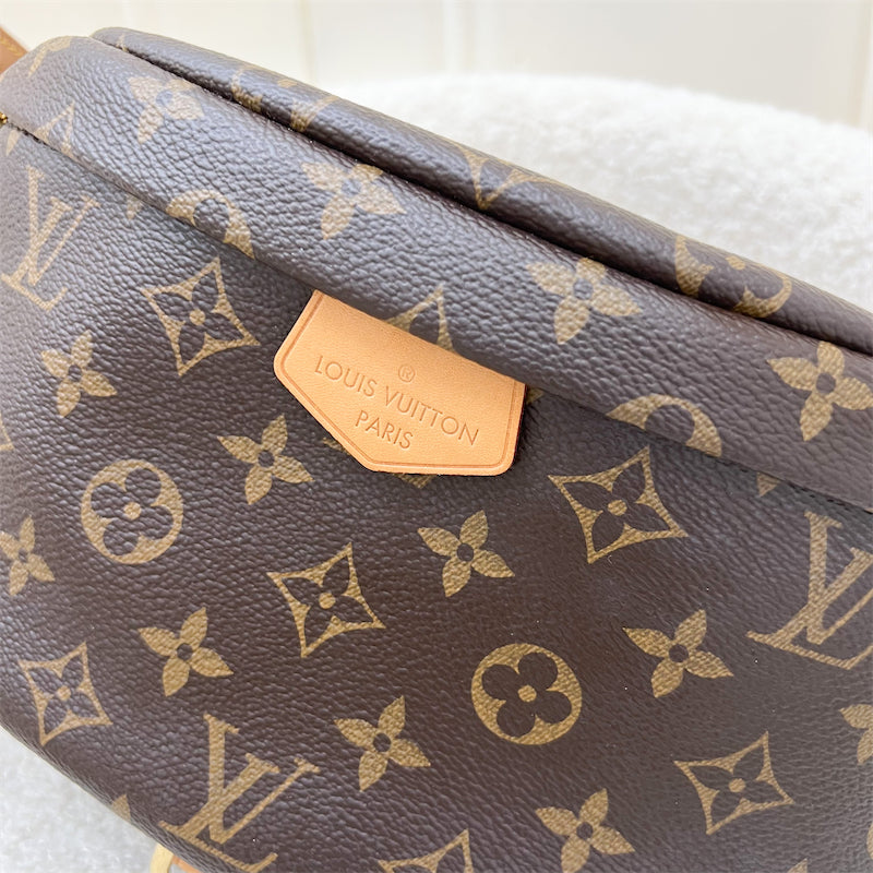 LV Bumbag in Monogram Canvas and GHW