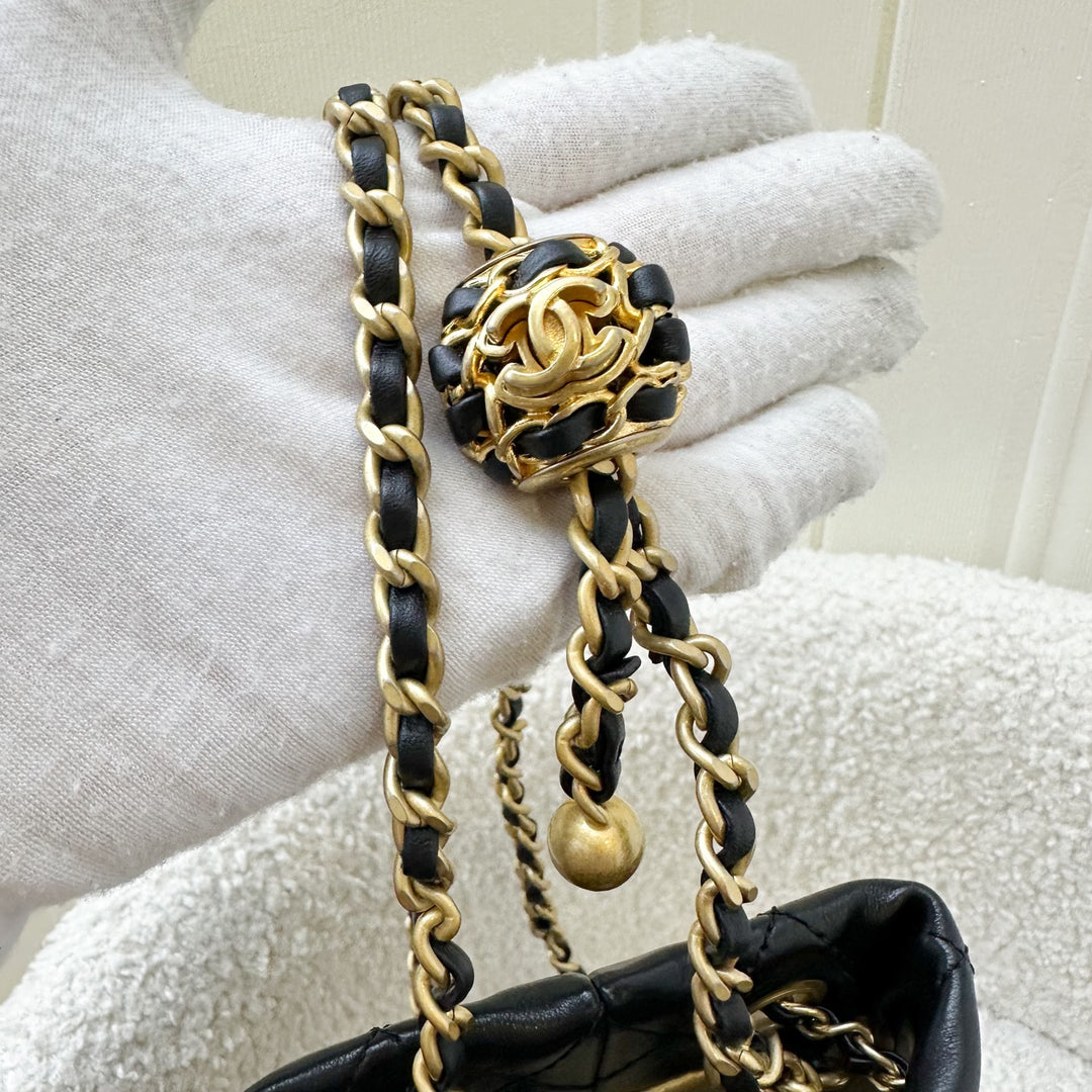 CHANEL ロゴデザイン リング ゴールド ブラック7号 CHANEL（シャネル） 並行輸入 ピアス ココマーク CHANEL PIERCE ABC253