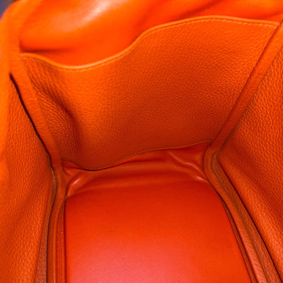 Hermes Lindy 30 in Feu Clemence Leather and PHW