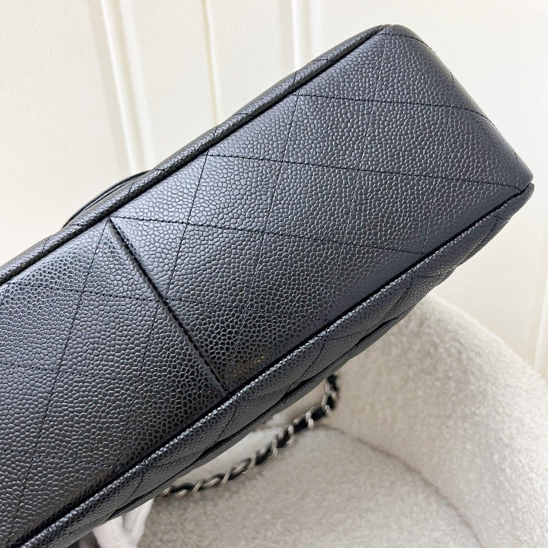 Chanel Jumbo Classic Flap SF in Black Caviar and SHW