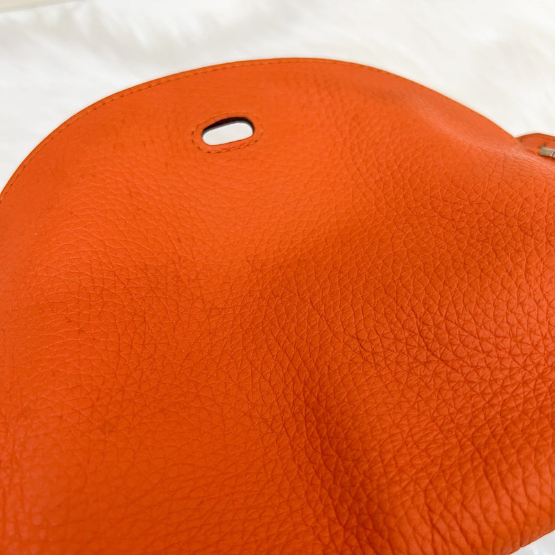 Hermes Lindy 30 in Feu Clemence Leather and PHW
