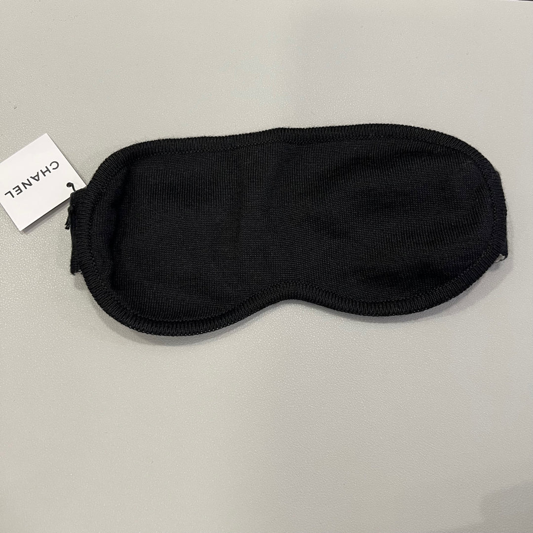 Chanel 4 Piece Travel Set with Pouch, Shawl, Socks and Eye Shield