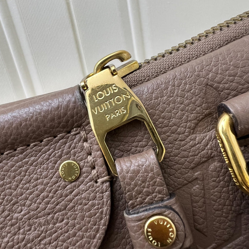 LV Mazarine in Tourterelle Empreinte Leather and GHW