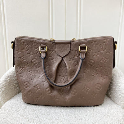 LV Mazarine in Tourterelle Empreinte Leather and GHW