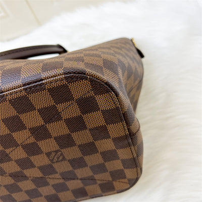 LV Siena GM Bag in Damier Ebene Canvas and GHW